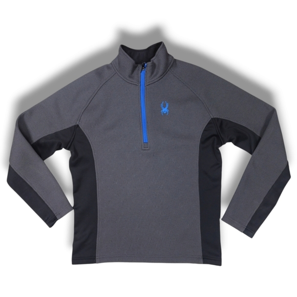NWOT SPYDER FLEECE HALF ZIP PULLOVER SWEATER - Picture 1 of 5